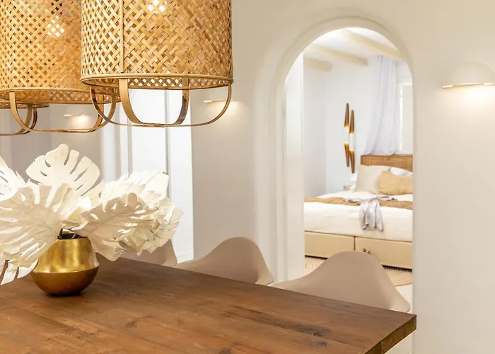 Gold & White Villa Maragkas